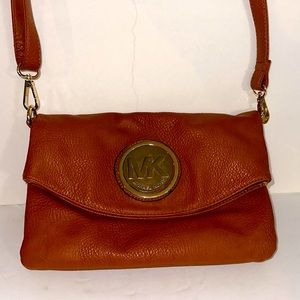 Michael Kors leather crossbody purse